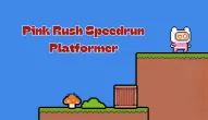 PLay Pink Rush Speedrun Platformer now!